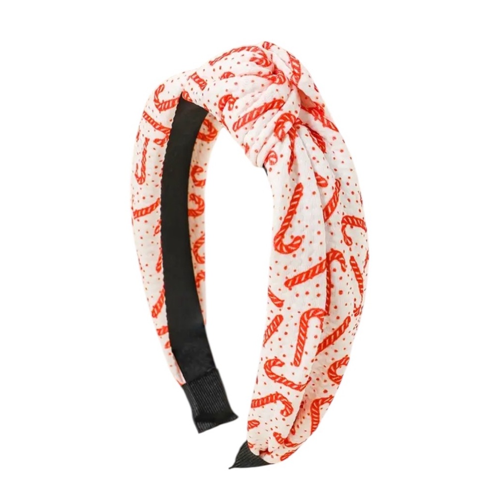 💖 3/$30 💖 Red Candy Cane Headband